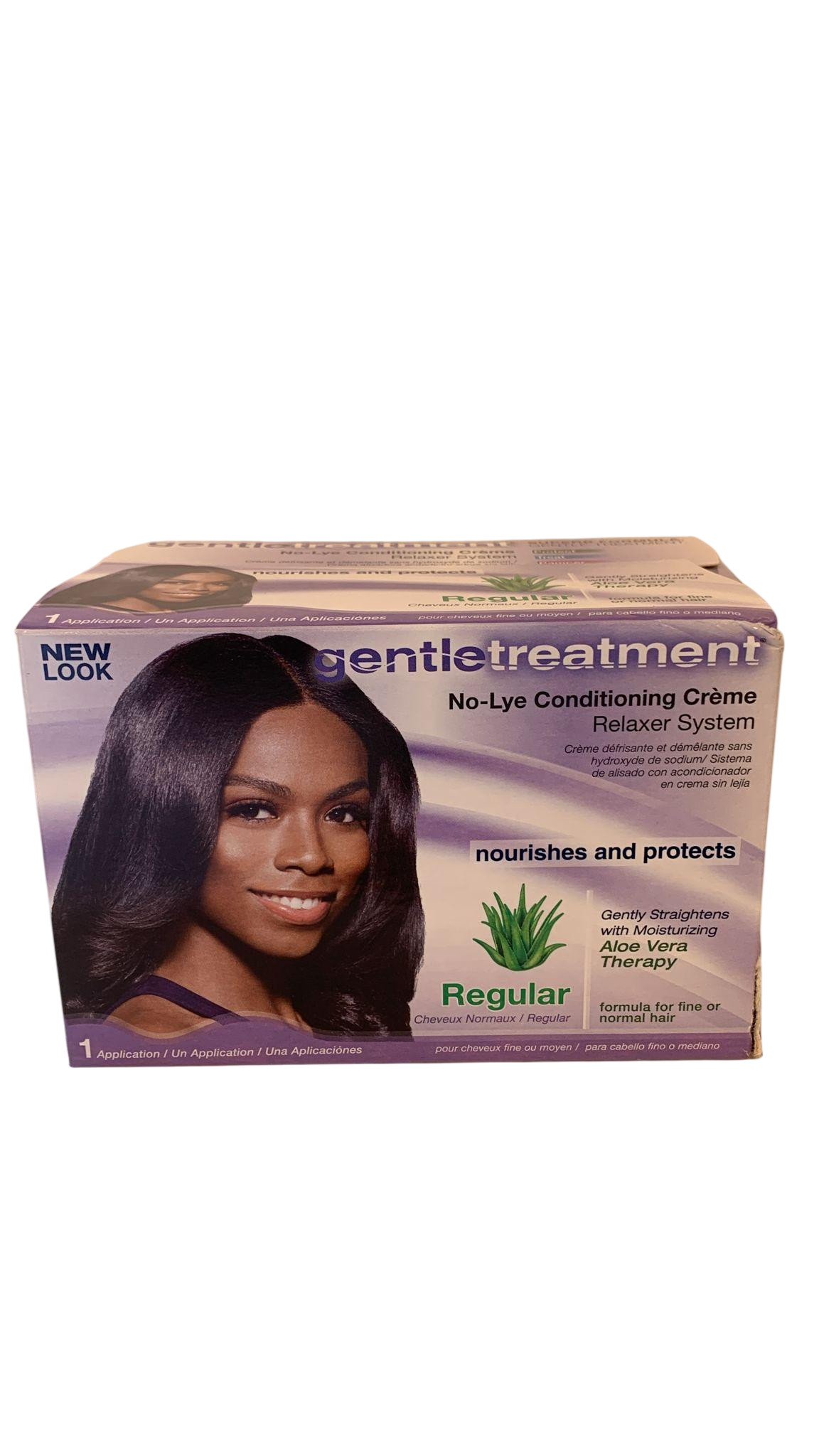 Gentle Treatment No-Lye Conditioning Crème Relaxer Regular