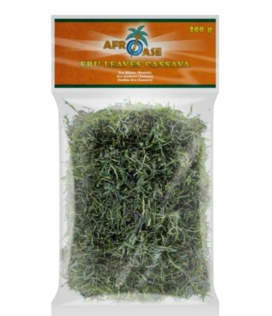 Afroase Dried Eru Leaves Cassava 200 g