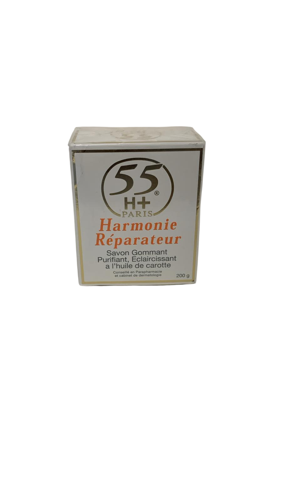 55H+ Paris Harmonie Reparateur Exfoliating Soap 200 g