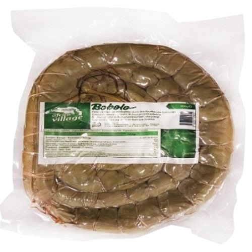 Bobolo (Cassava paste packed in banana leaves) 500g
