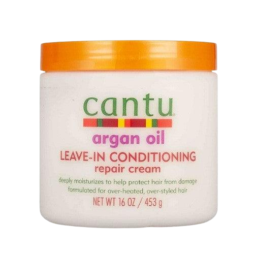 Cantu Argan Oil Leave In Conditioning (Repair Cream) 453g