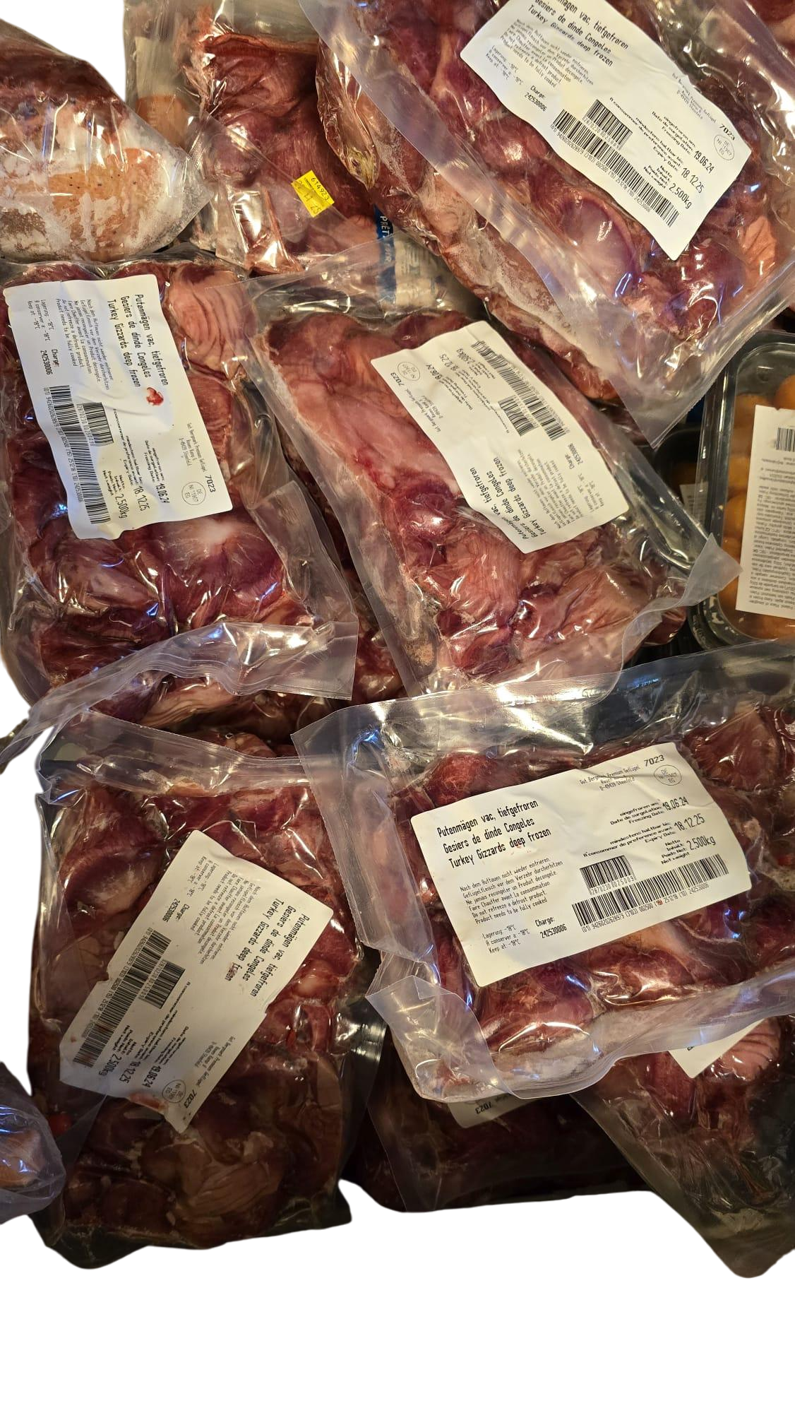 Frozen Turkey Gizzards 2.5 kg