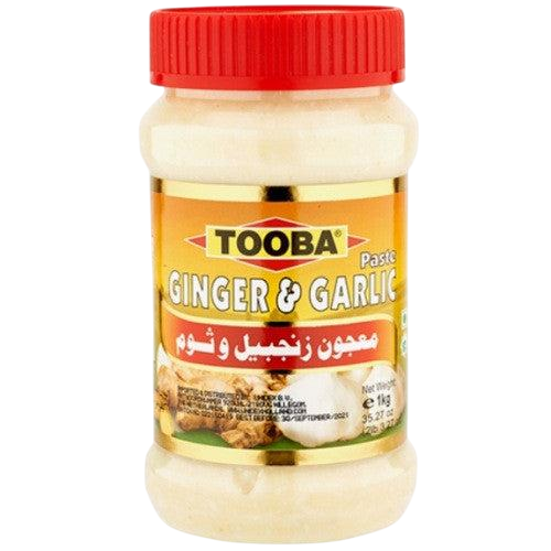 Ingefära- och vitlökspaste (Tooba) Ingefära- och vitlökspaste 330 g