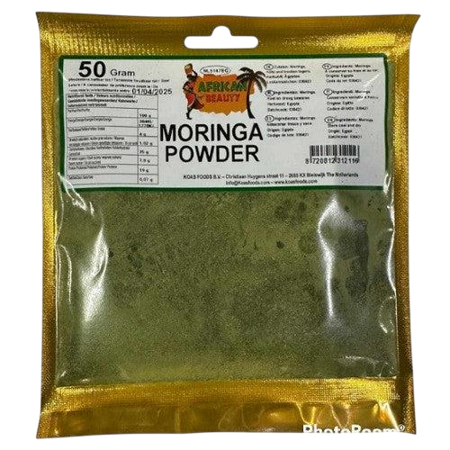 Moringapulver Afrikansk skönhet (Moringa-pulver) 50g