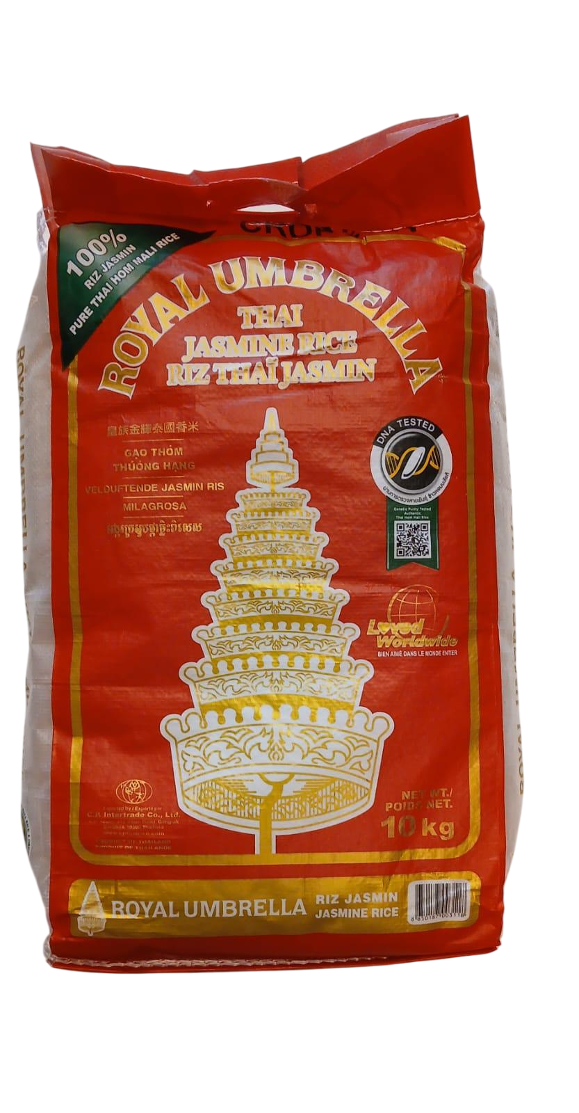 Royal Thai umbrella rice 10 kg