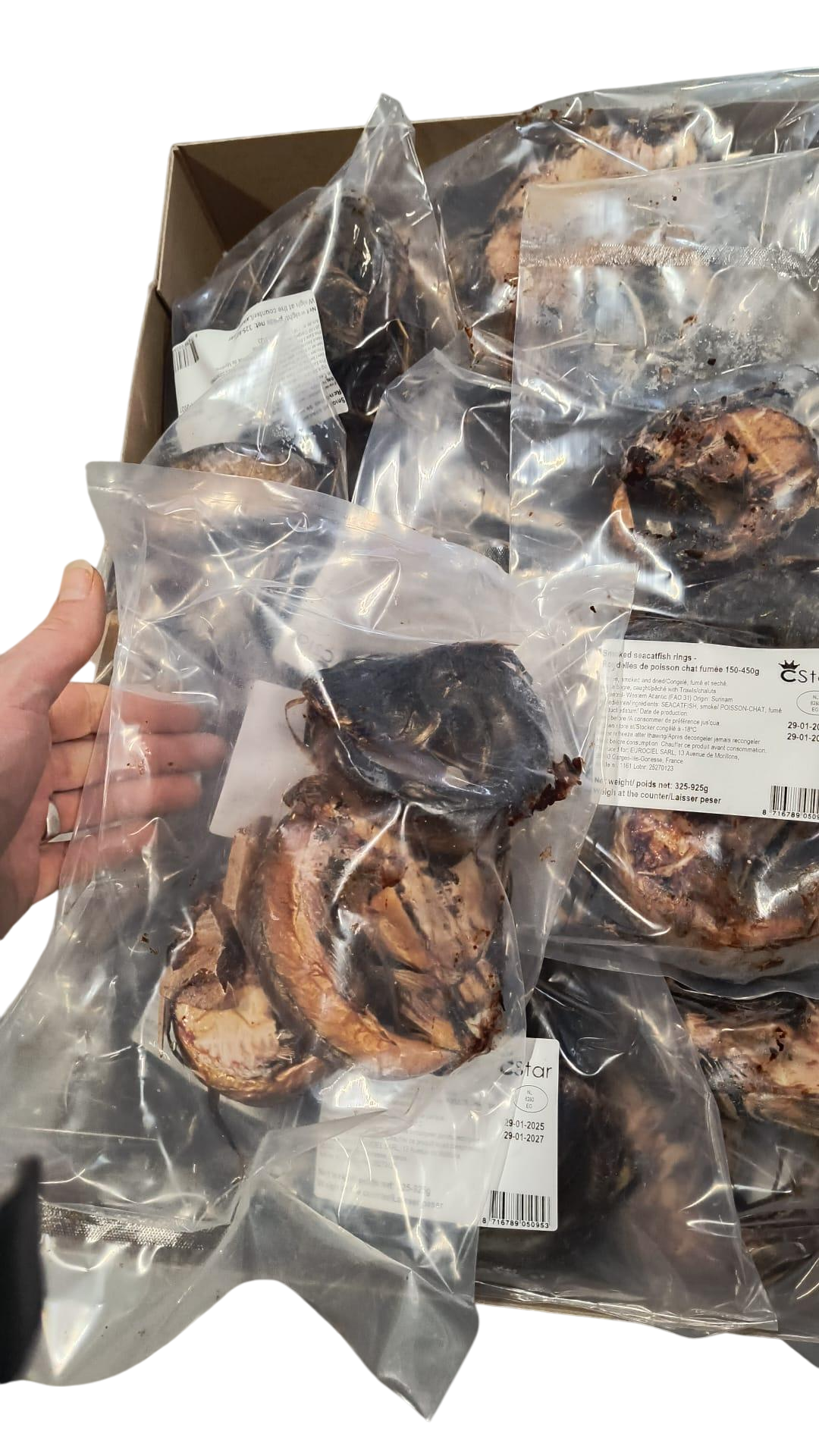 Smoked Catfish Rings ( Can not be shipped only pick up at shop)