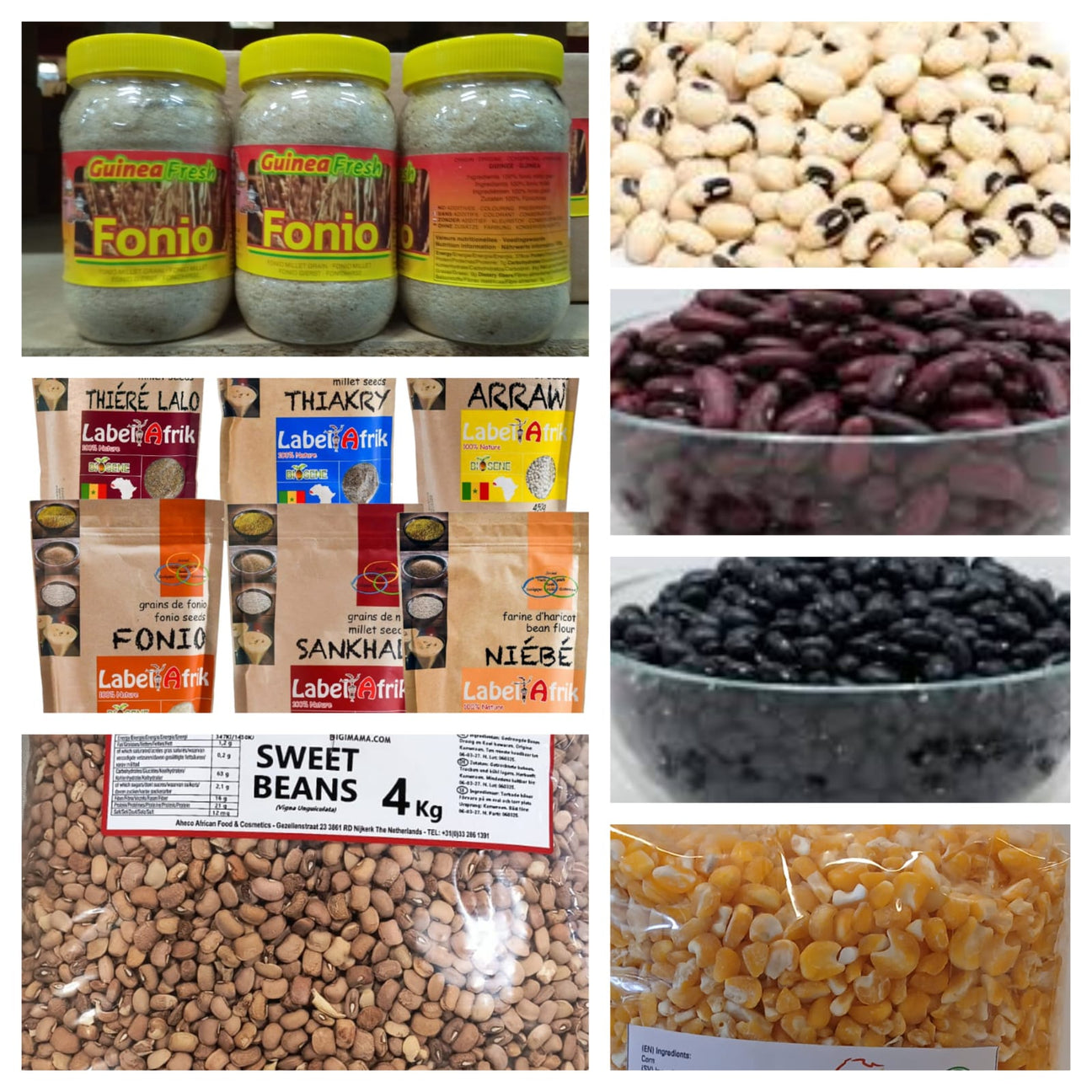 Beans, Peanut& Maize