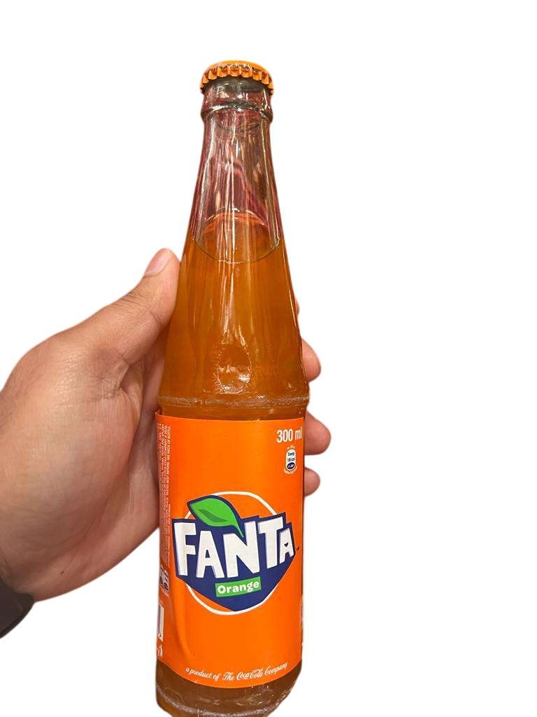 Fanta Orange Soda 300 ml Glass Bottle