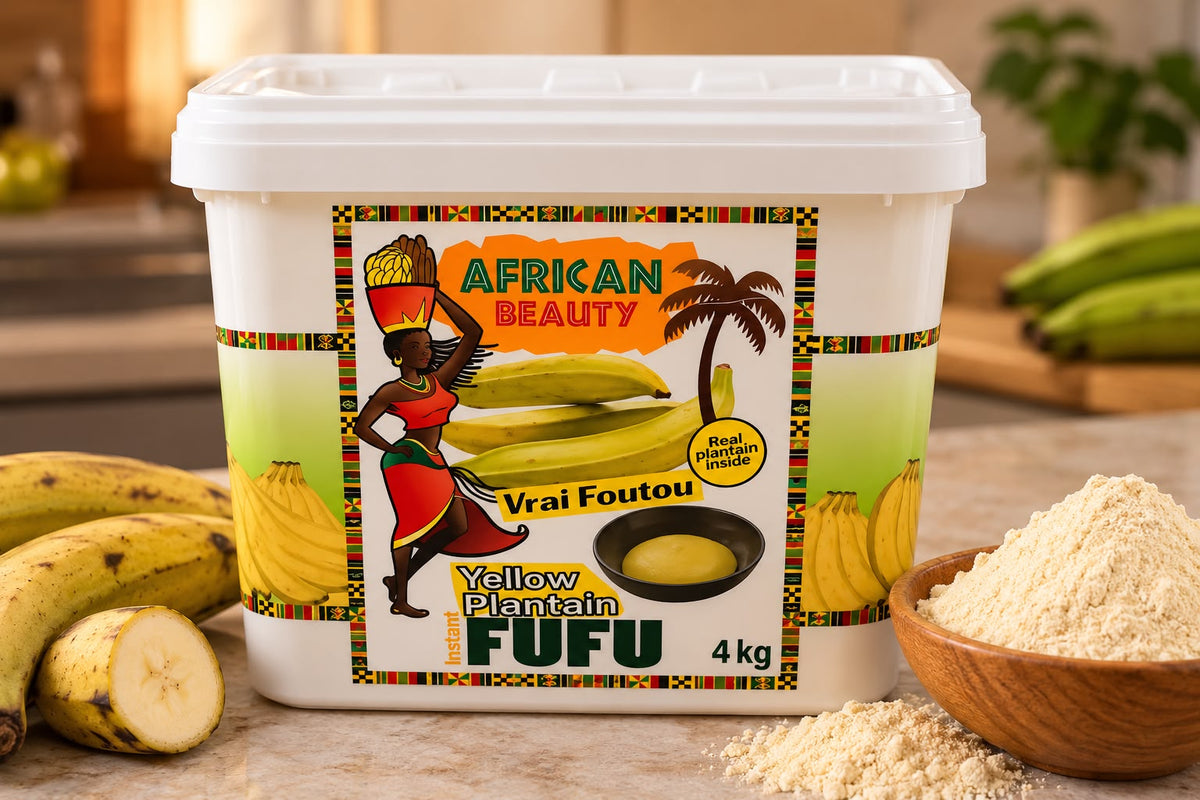 Yellow plantain fufu 4 kg