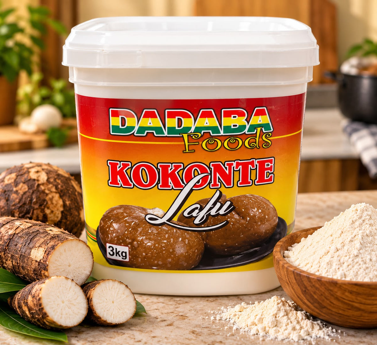 Dadaba kokonto / cassava flour 3 kg