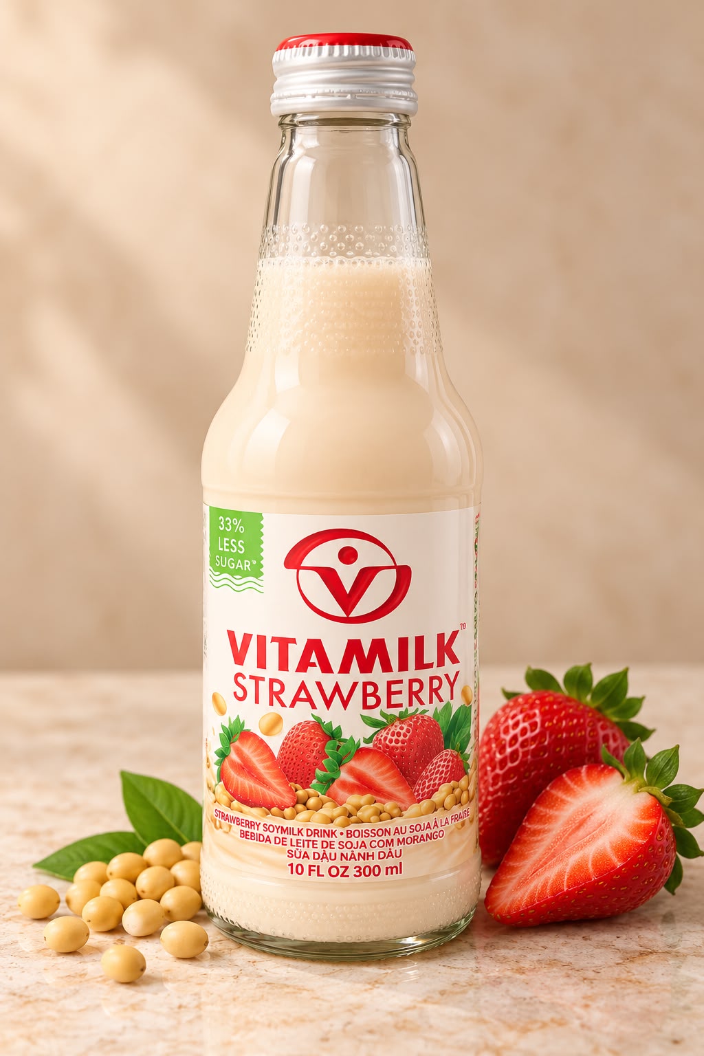 vitamilk strawberry 300ml