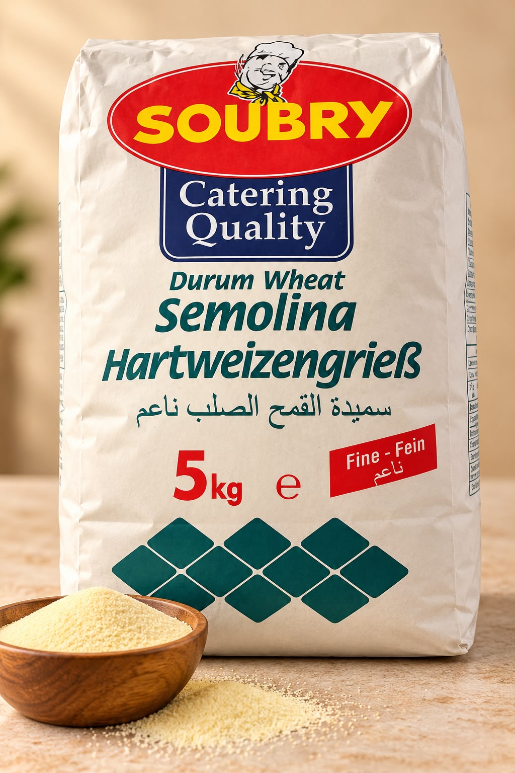 Soubry semolina 5kg