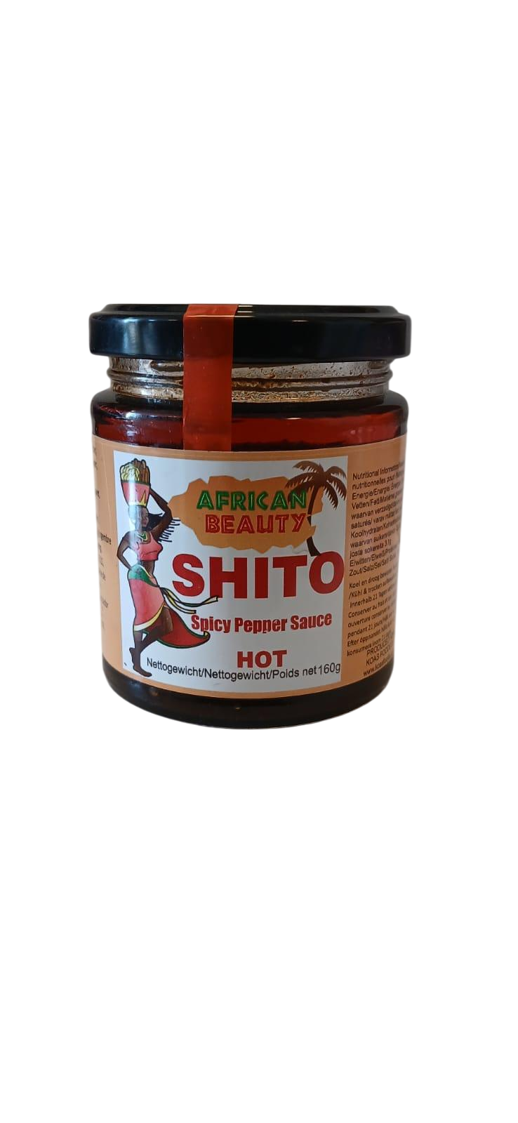 African Beauty Shito Hot Pepper Sauce 160 g
