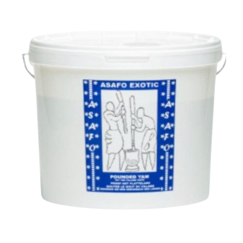 Asafo Pounded Yam 4kg Bucket