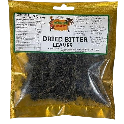 Bitter Leaves Dried 25g