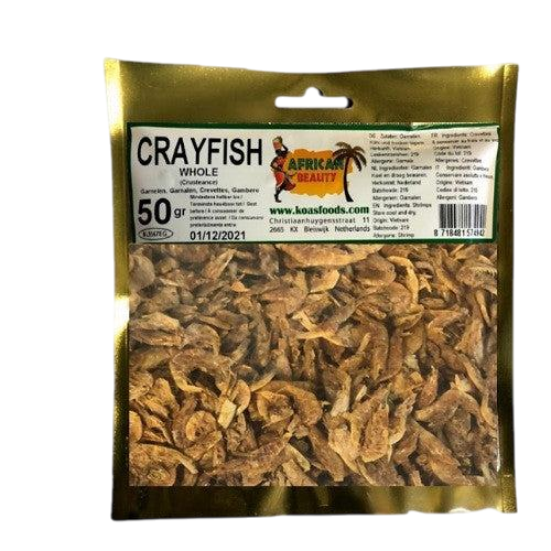 Hela torkade kräftor (African Beauty) 50g