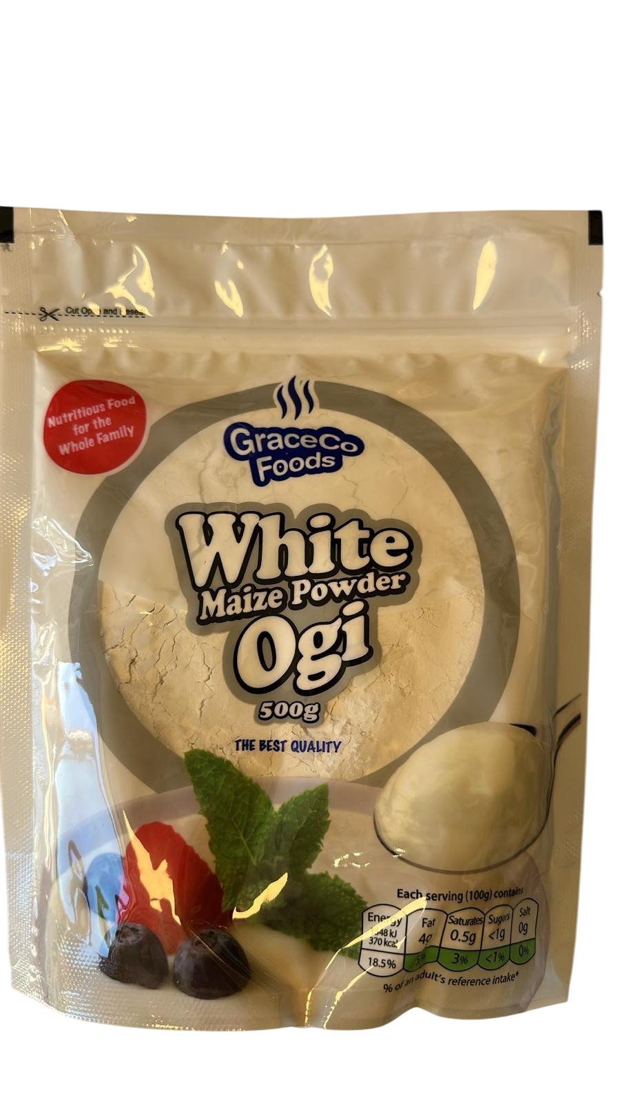 Graceco Foods White Maize Powder (Ogi) 500g