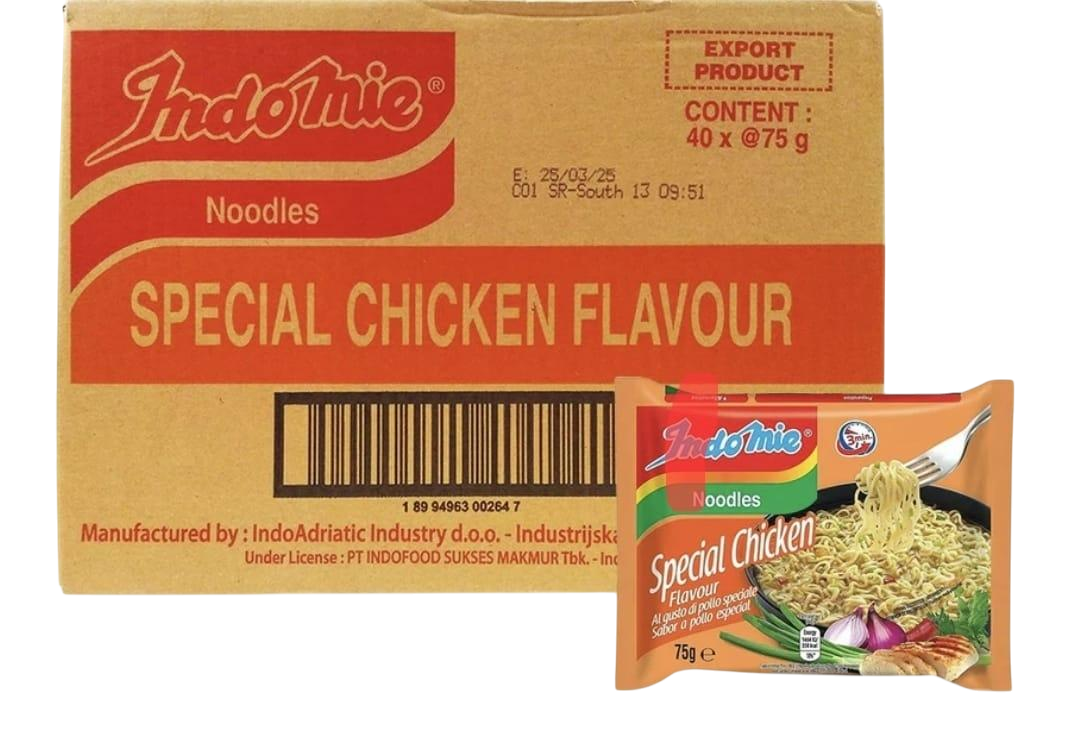 Indomie Chicken Noodles (40×70g Carton)