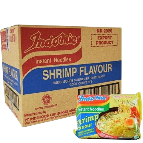Indomie Shrimp Instant Noodles (40 x 70 g.) Carton