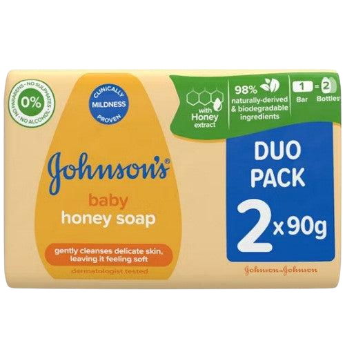Johnson's Baby Honey Soap 2×90g