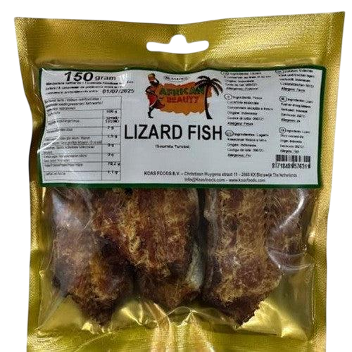 Hel torkad ödlefisk (Africa Village) 150g