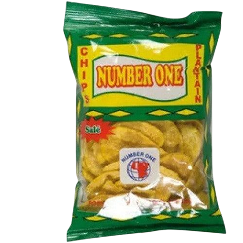 Number One Salted Plantain Chips 85g