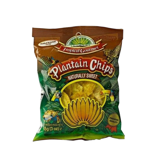 Plantain Chips Sweet (Tropical Gourmet) 85g