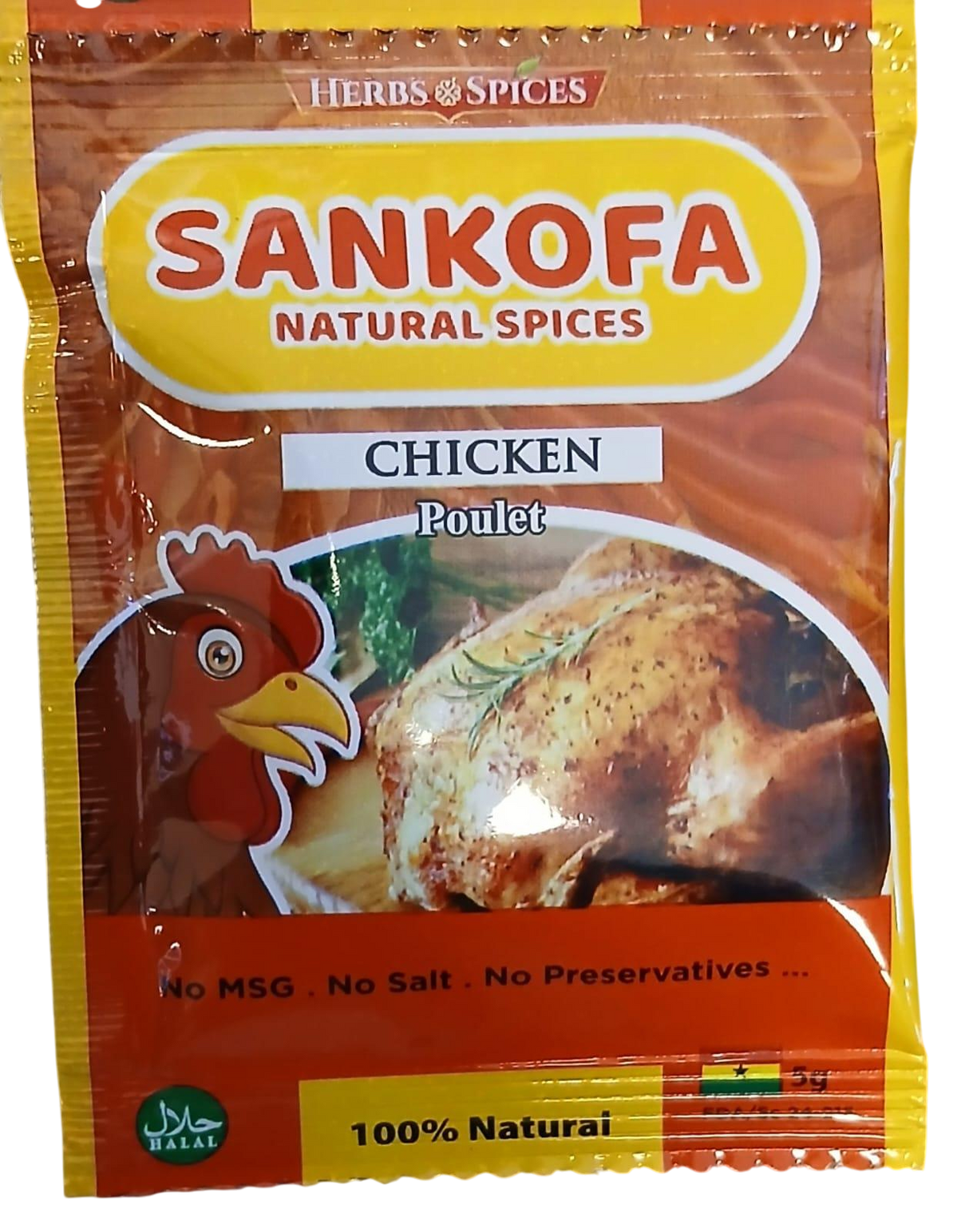 Sankofa Natural Chicken Spice 5 g
