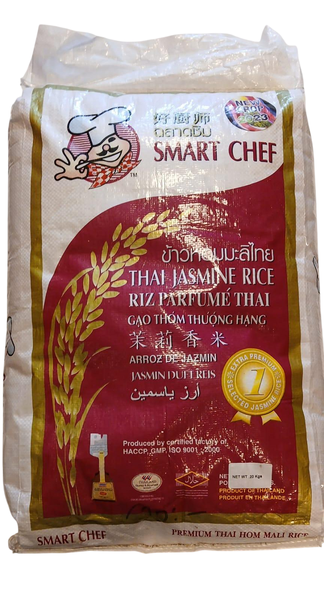 Excellent Chef Rice Smart chef jasmine rice 20 kg – Afrofood