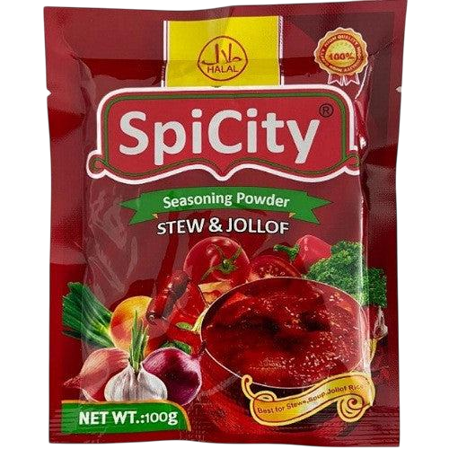 Spicity Seasoning Powder Jollof & Stew 100g