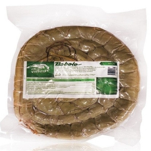 Bobolo (Cassava paste packed in banana leaves) 800g