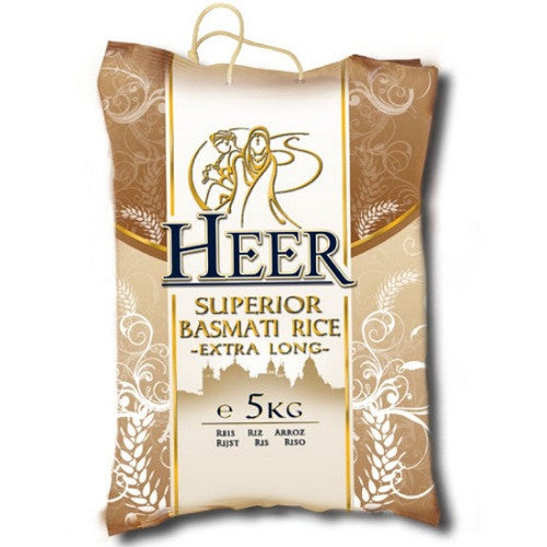 HEER Long Grain Basmati Rice 5kg