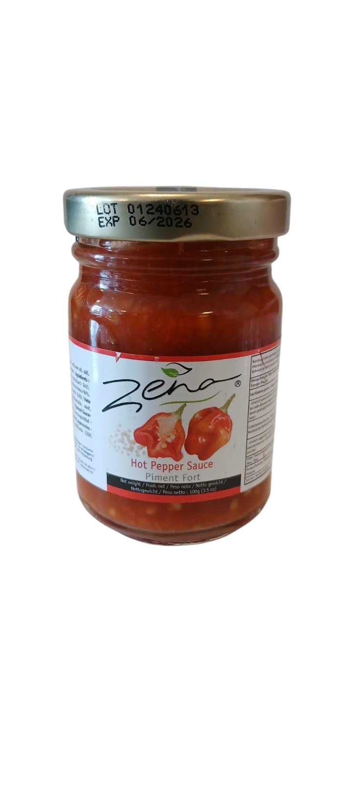 Zena Hot Pepper Sauce 100 g
